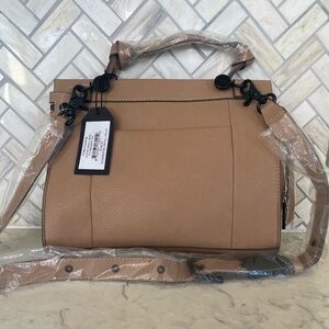 NWT Foley & Corinna Dione Small Crossover Tan Bag